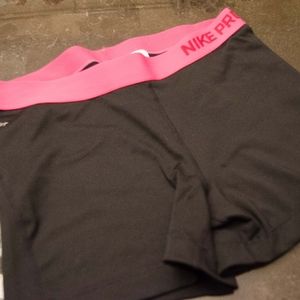 Nike Pro womens shorts